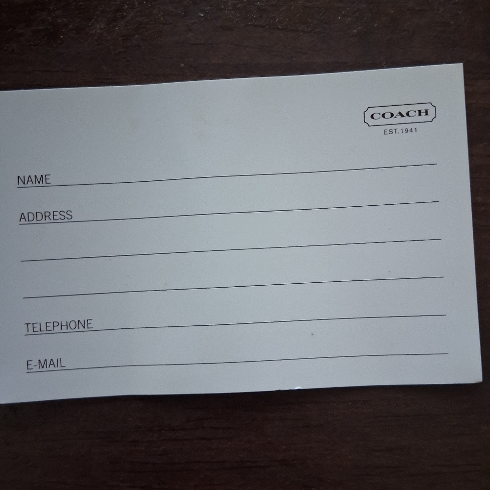 New Coach ID holder Case - Picture 6 of 6